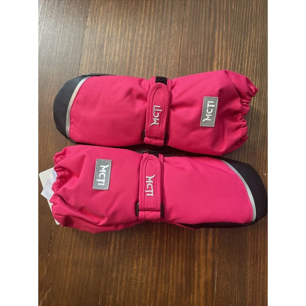MCTI Kids Gloves Mittens Size XXXS  KIDS-19 Pink New Winter Sports